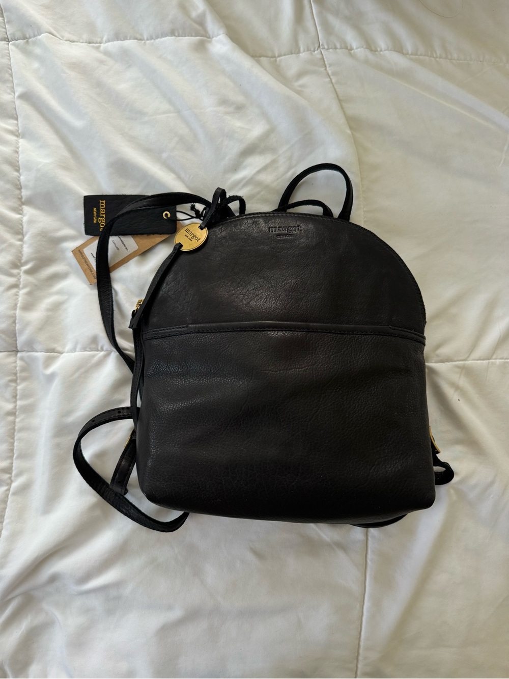 Margot NY faux leather backpack